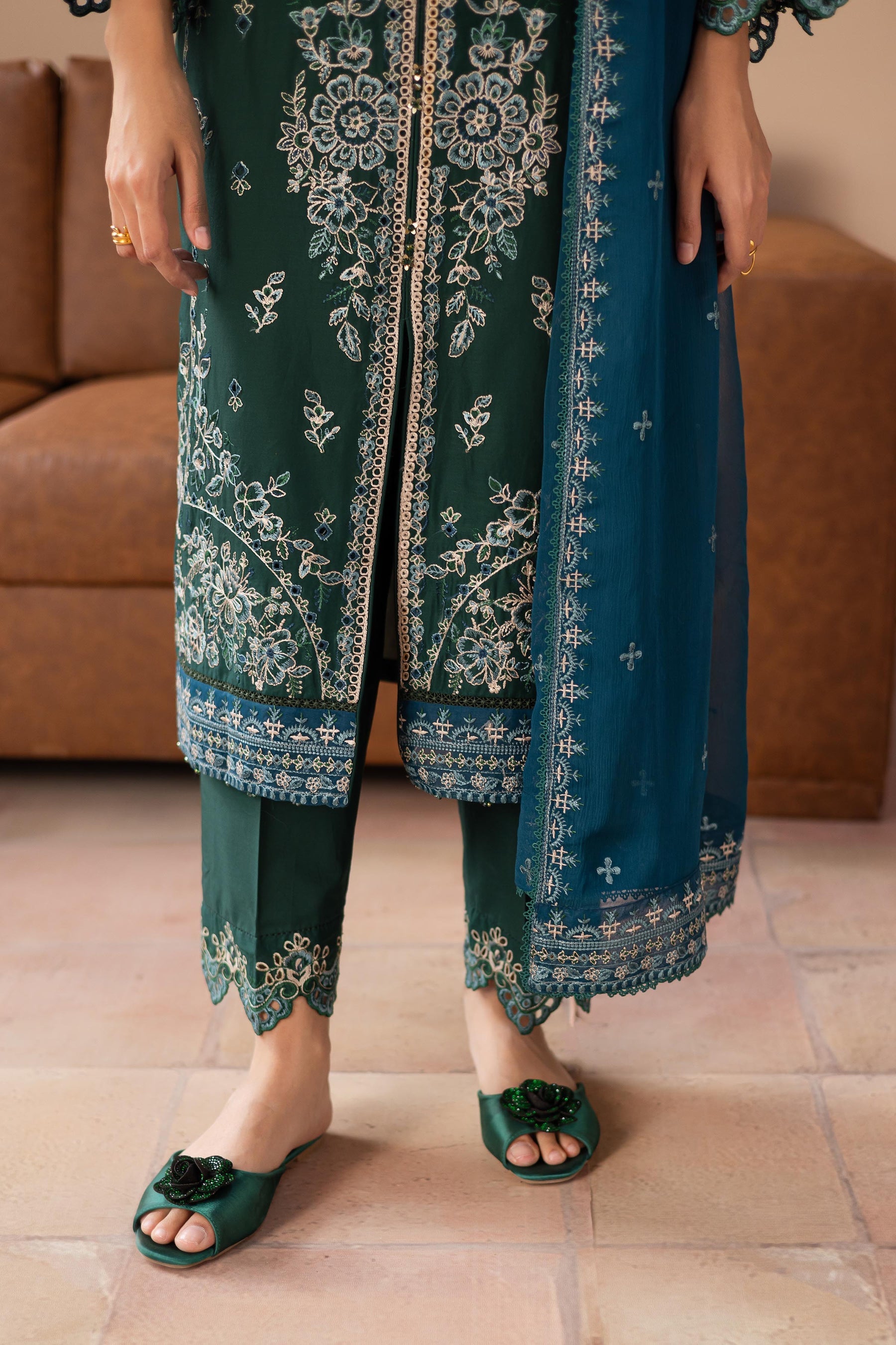 Batik | Kai Formals | Bell Pepper - Official Batik - Agha Fabrics UK