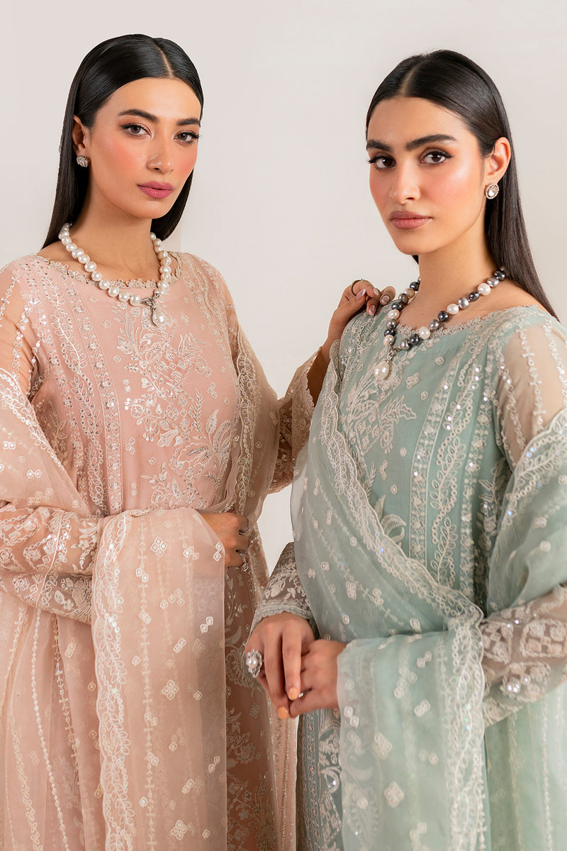 Braoque | Luxury Pret 24 | CHIFFON UF-680 - Official Baroque - Agha Fabrics UK
