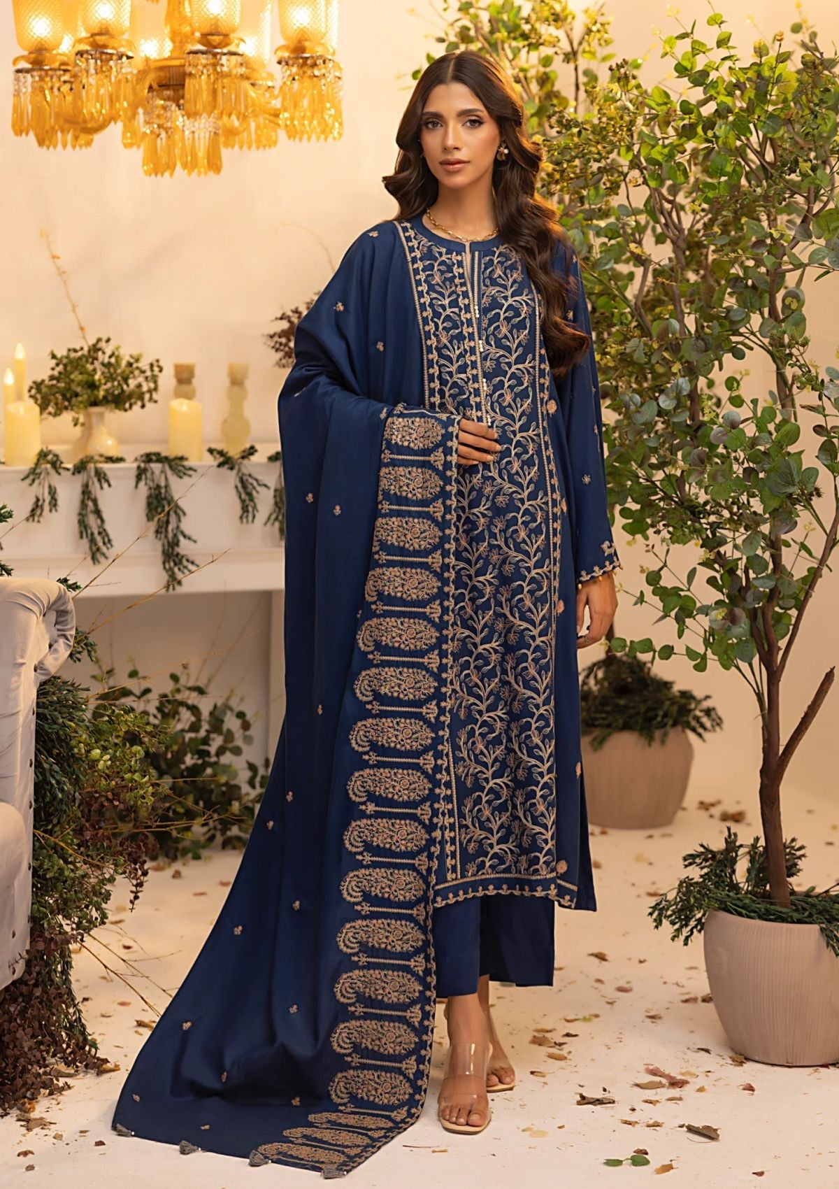 Winter Collection - Lakhany - Cashmi Wool - LCW24#LG-IZ-0248 - Official Lakhany - Agha Fabrics UK