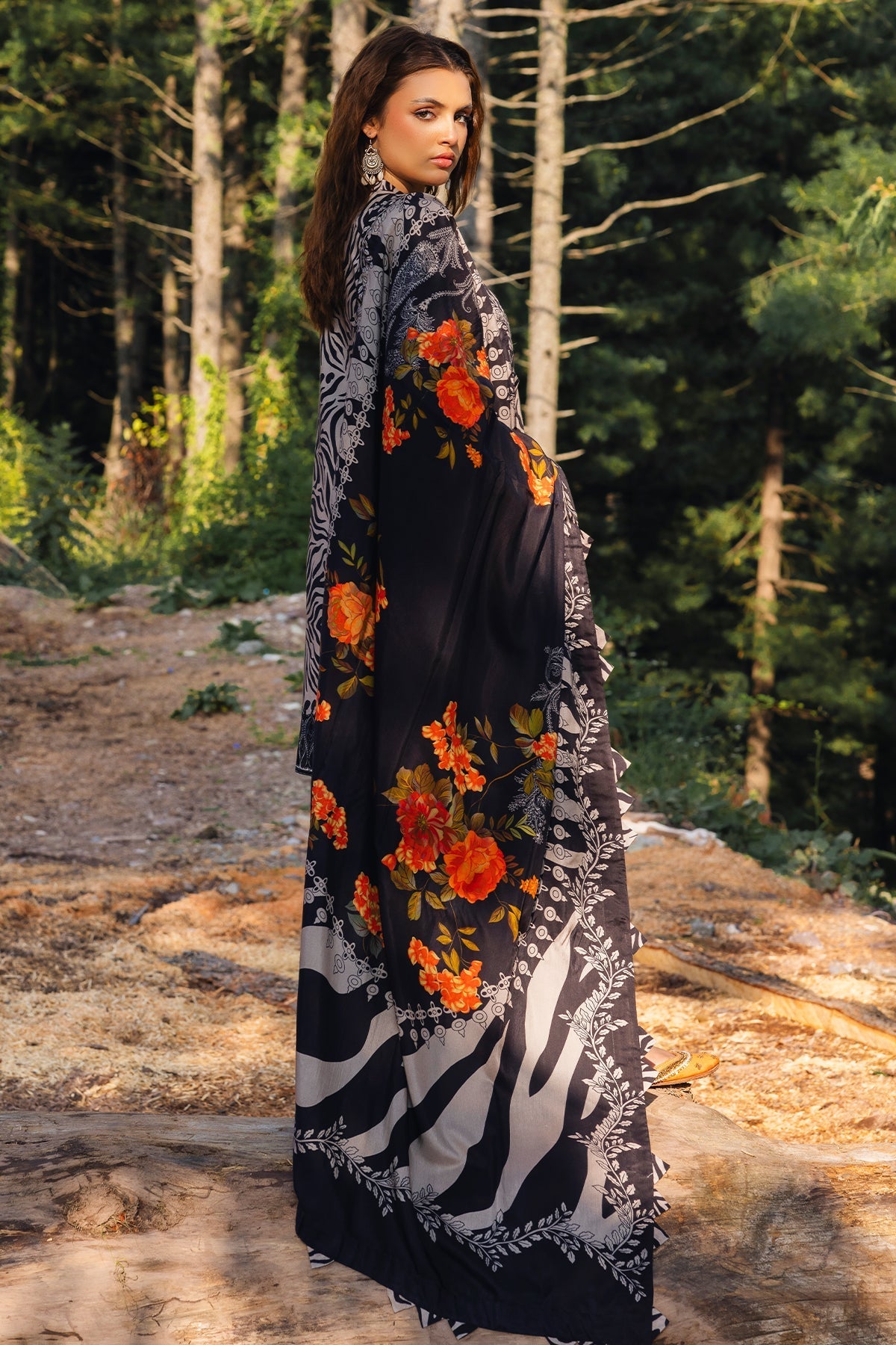 Charizma | Aniiq Embroidered Collection | STAPLE SHAWL ANW4-03 - Official Charizma - Agha Fabrics UK