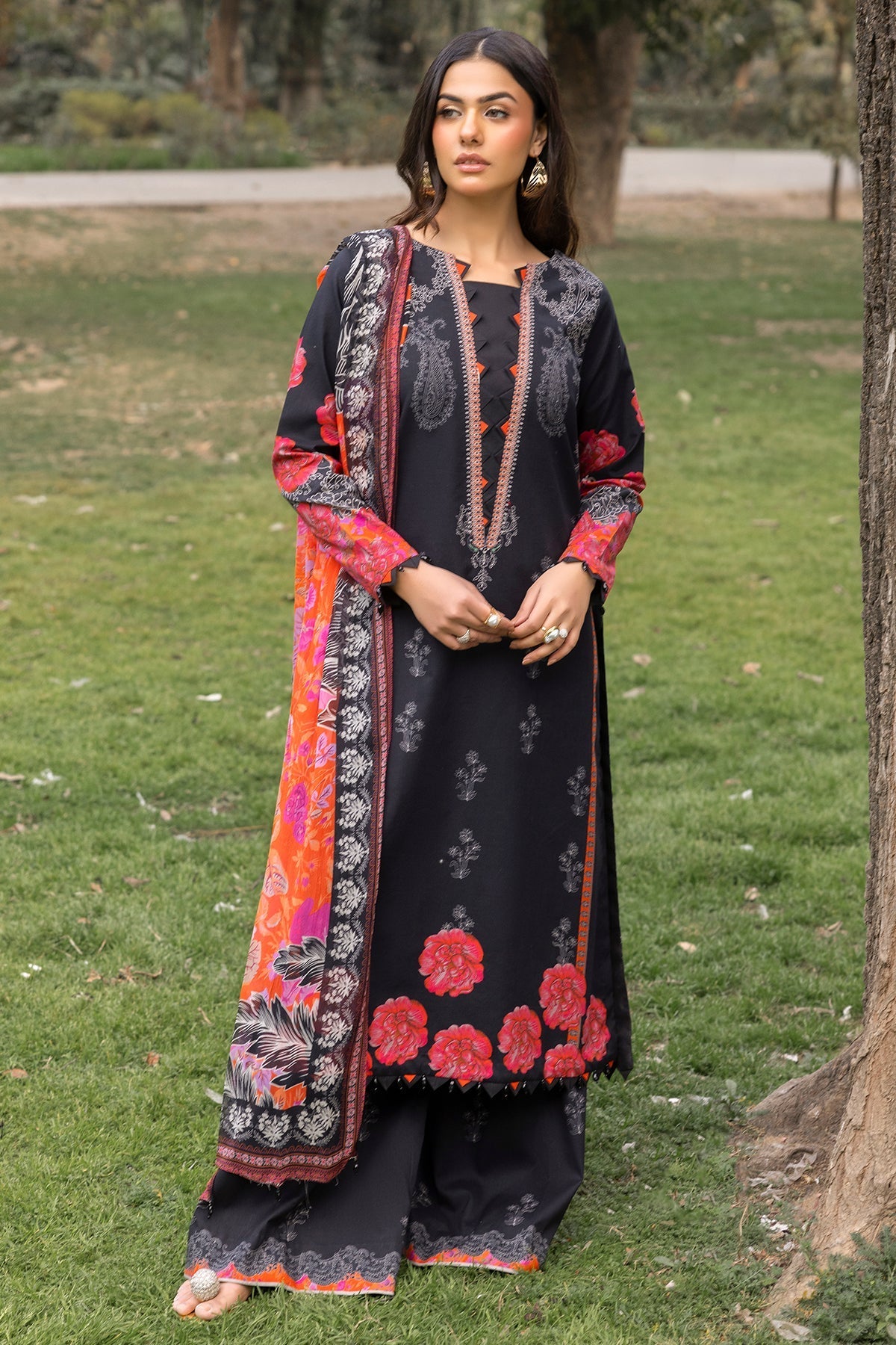 Charizma | C prints Lawn | CP5-18 - Official Charizma - Agha Fabrics UK