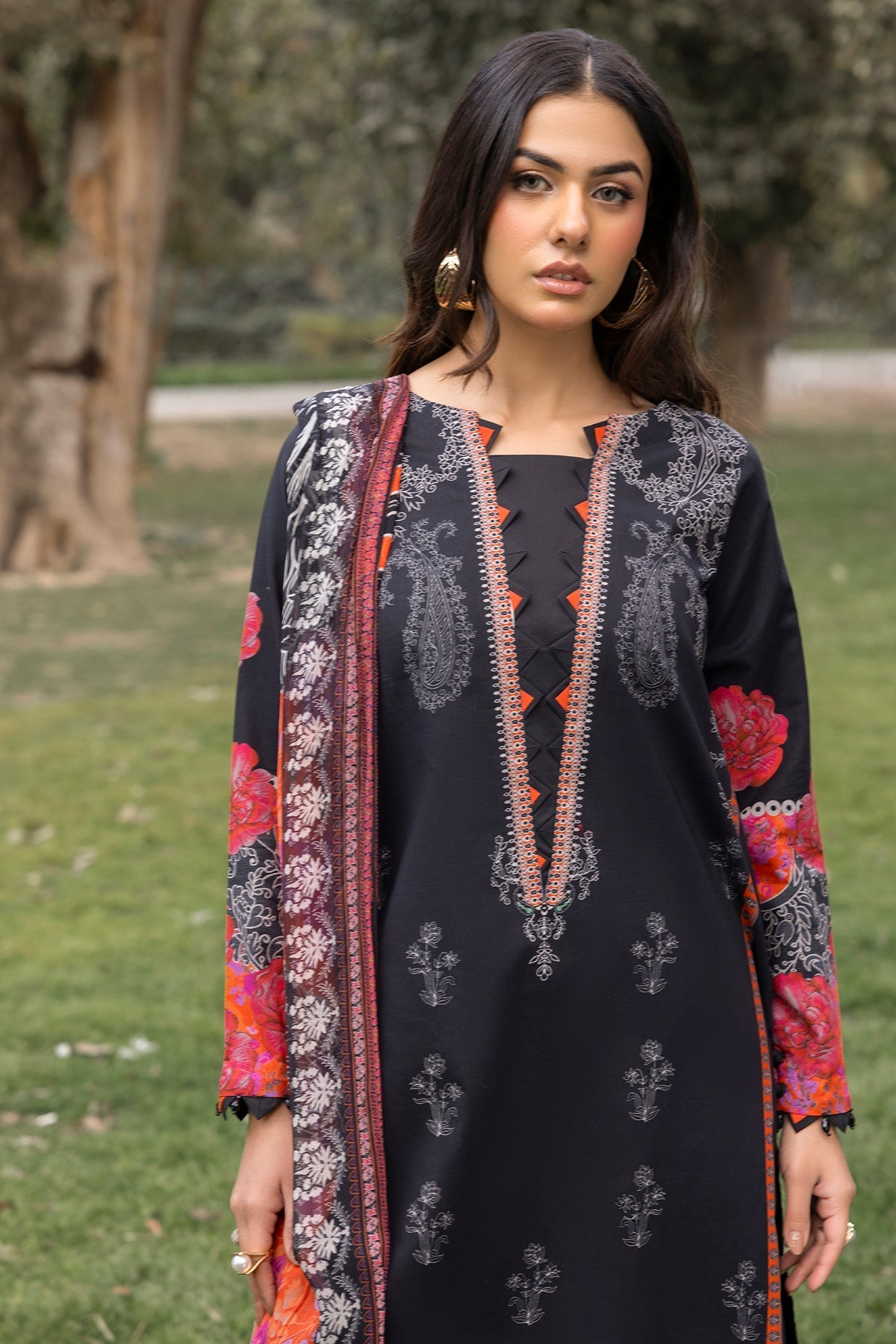 Charizma | C prints Lawn | CP5-18 - Official Charizma - Agha Fabrics UK