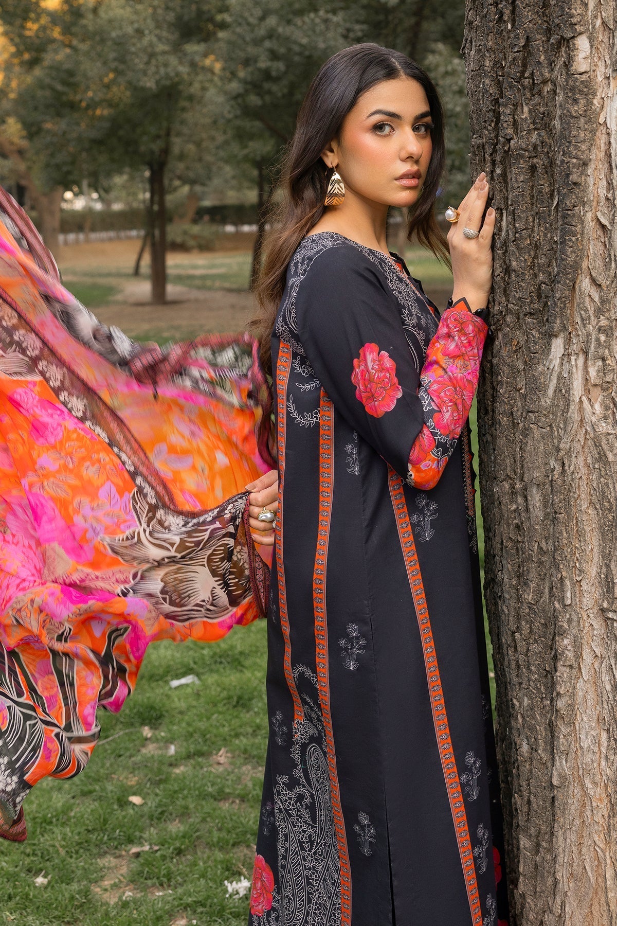 Charizma | C prints Lawn | CP5-18 - Official Charizma - Agha Fabrics UK