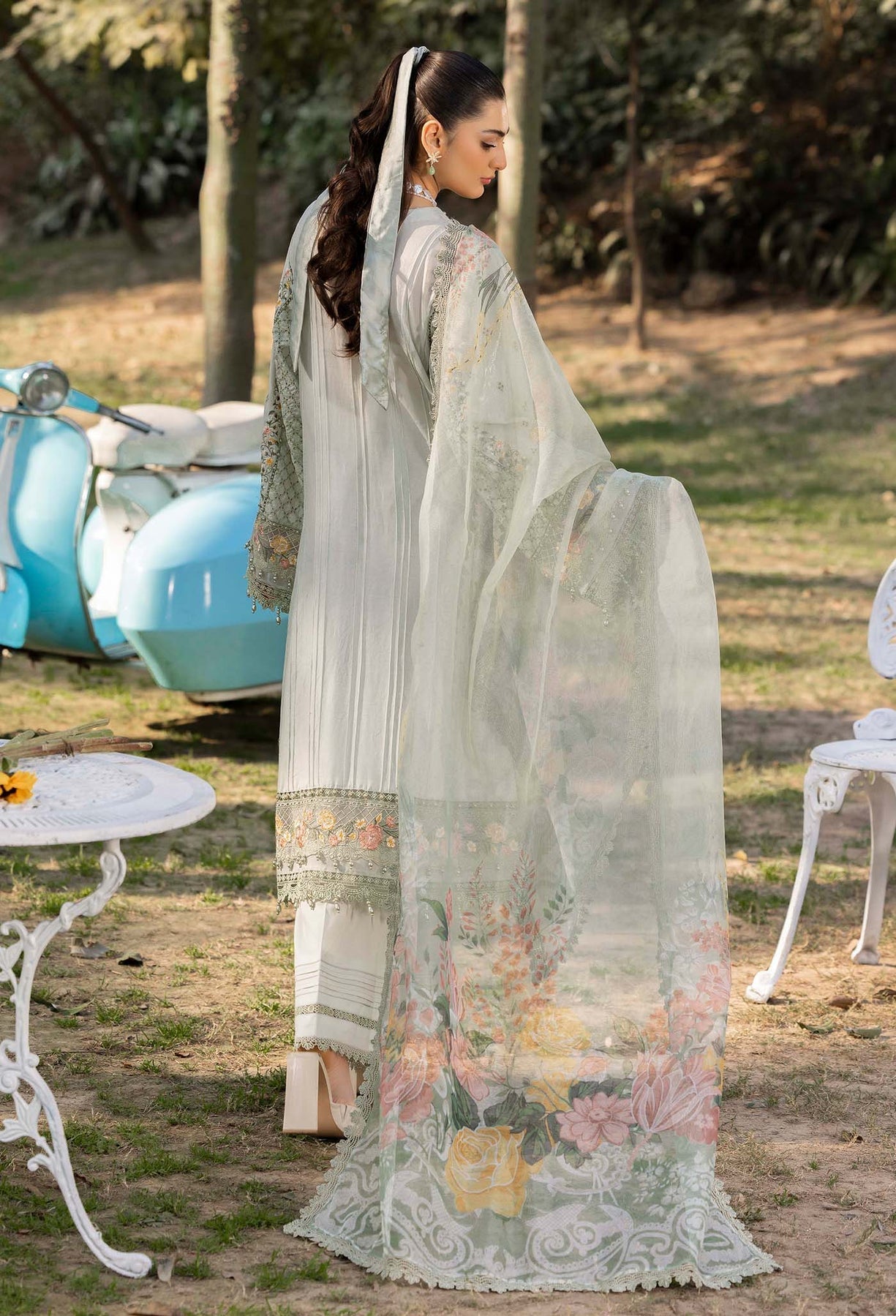 Adans Libas | Gul Rukh Lawn 25 | RUKH 2831 - Official Adans Libas - Agha Fabrics UK