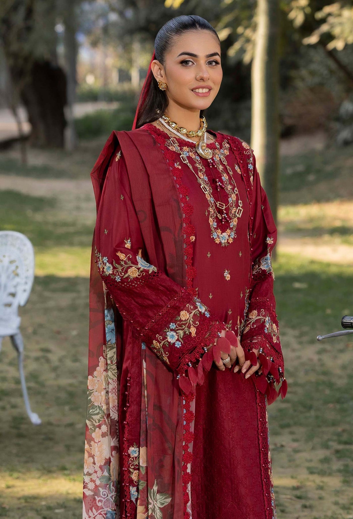 Adans Libas | Gul Rukh Lawn 25 | RUKH 2832 - Official Adans Libas - Agha Fabrics UK