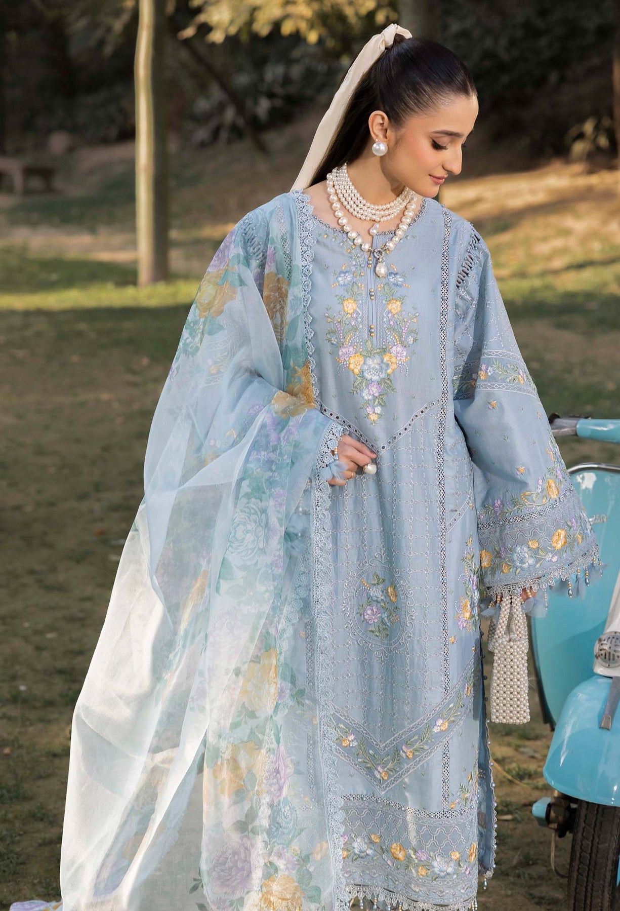 Adans Libas | Gul Rukh Lawn 25 | RUKH 2833 - Official Adans Libas - Agha Fabrics UK