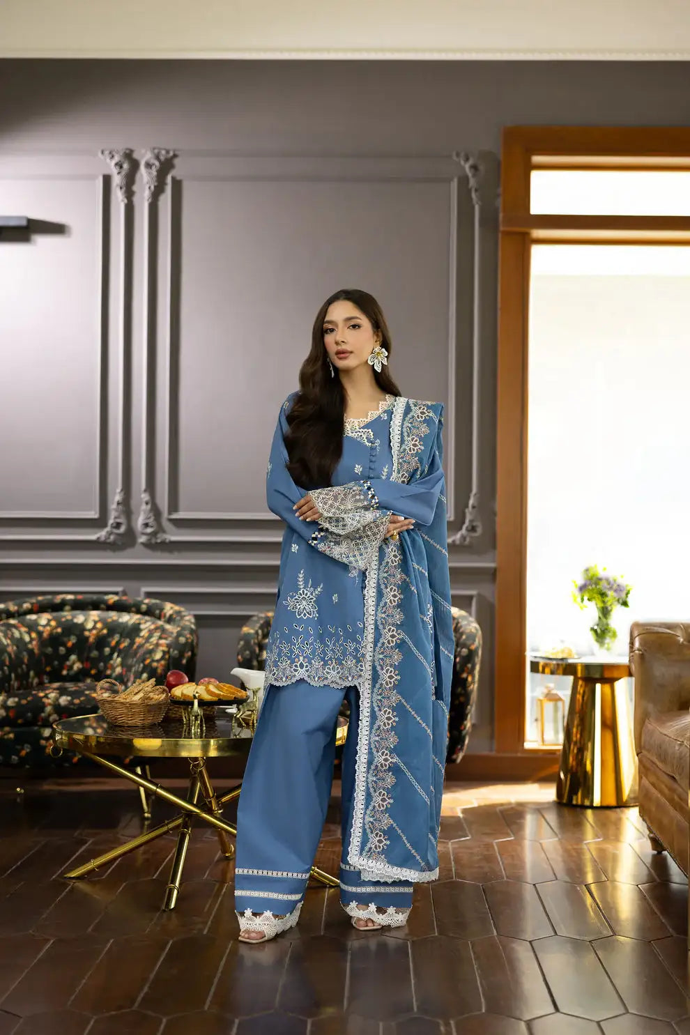 Florent | Eid Collection | FEF - 7A - Official Florent - Agha Fabrics UK