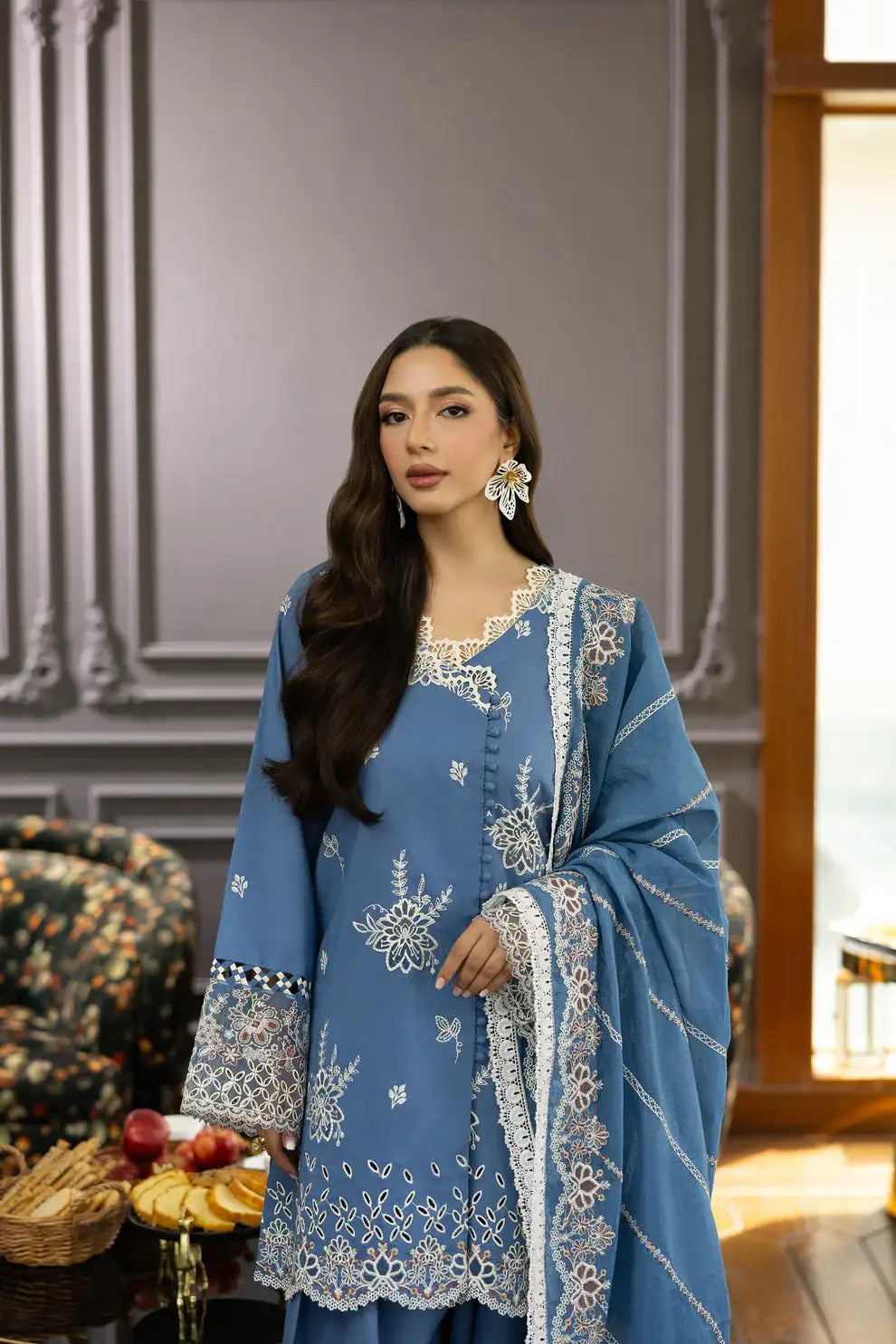 Florent | Eid Collection | FEF - 7A - Official Florent - Agha Fabrics UK