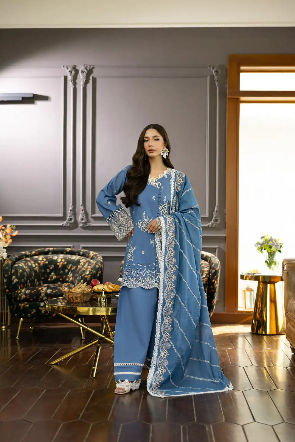 Florent | Eid Collection | FEF - 7A - Official Florent - Agha Fabrics UK