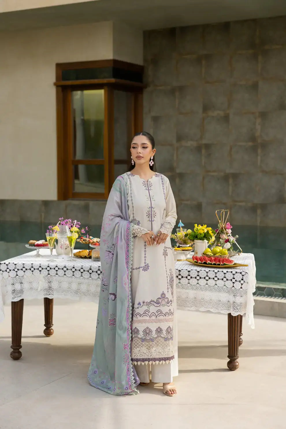 Florent | Eid Collection | FEF - 8B - Official Florent - Agha Fabrics UK