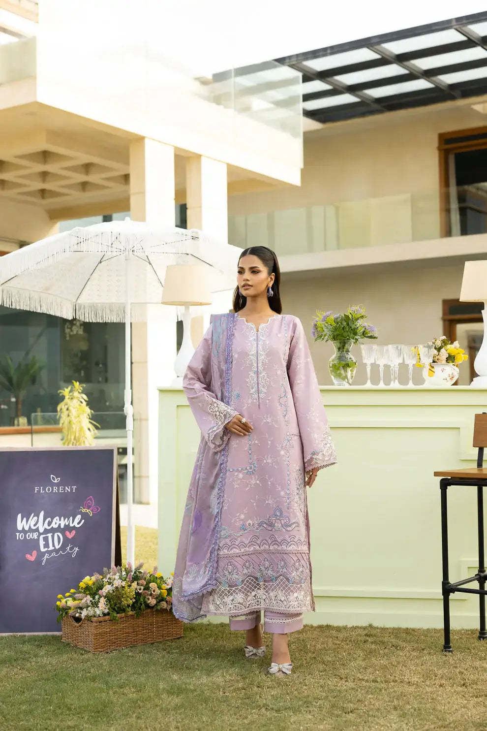 Florent | Eid Collection | FEF - 8A - Official Florent - Agha Fabrics UK