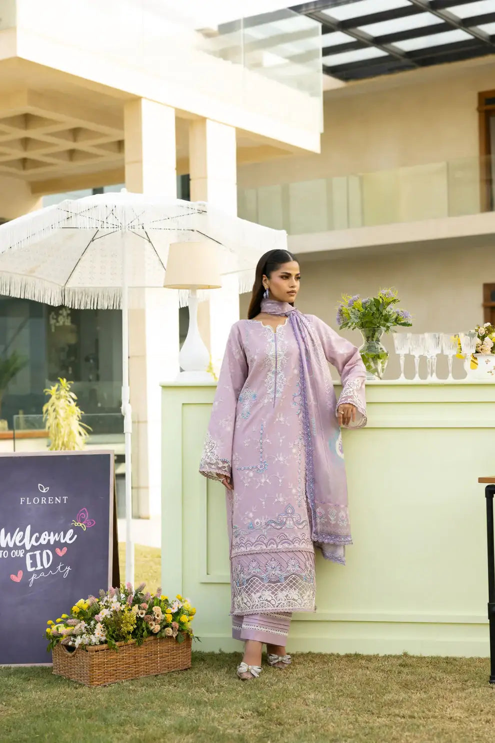 Florent | Eid Collection | FEF - 8A - Official Florent - Agha Fabrics UK