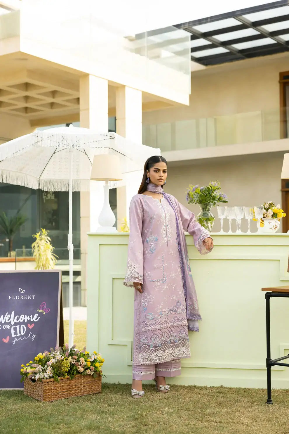 Florent | Eid Collection | FEF - 8A - Official Florent - Agha Fabrics UK