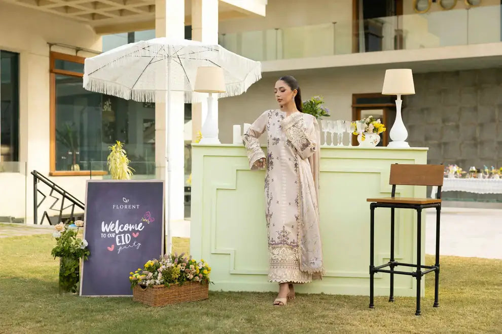 Florent | Eid Collection | FEF - 6A - Official Florent - Agha Fabrics UK