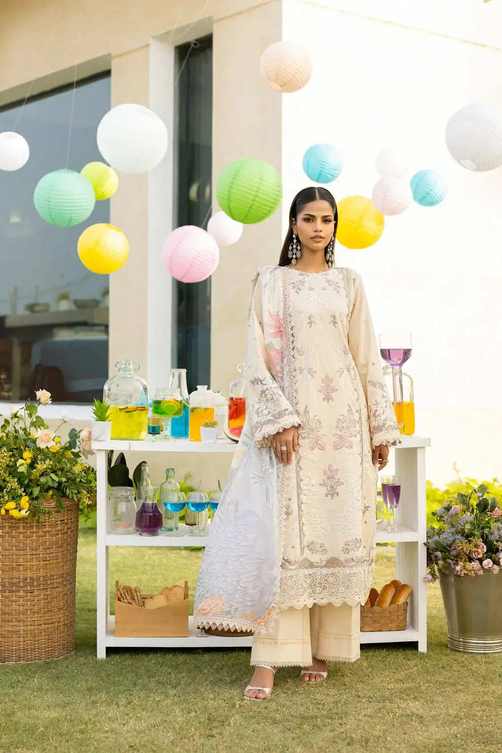 Florent | Eid Collection | FEF - 3B - Official Florent - Agha Fabrics UK