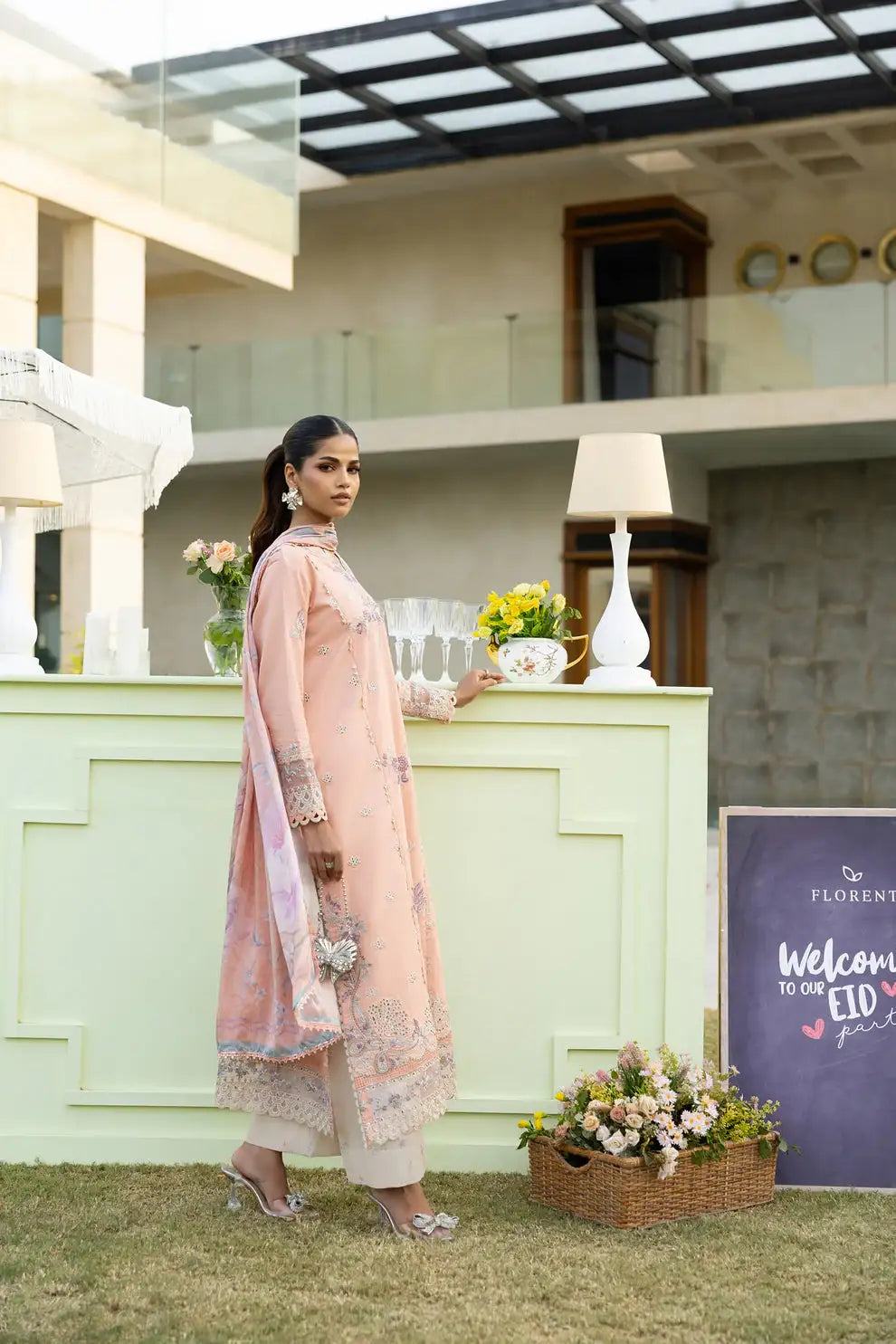 Florent | Eid Collection | FEF - 4A - Official Florent - Agha Fabrics UK