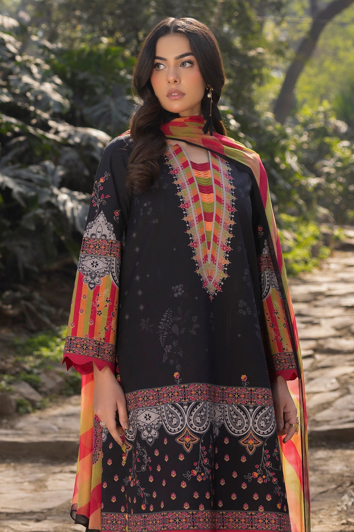 Charizma | C prints Lawn | CP5-11 - Official Charizma - Agha Fabrics UK