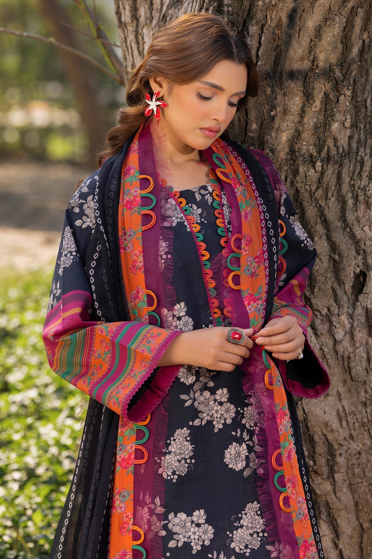 Charizma | C prints Lawn | CP5-14 - Official Charizma - Agha Fabrics UK