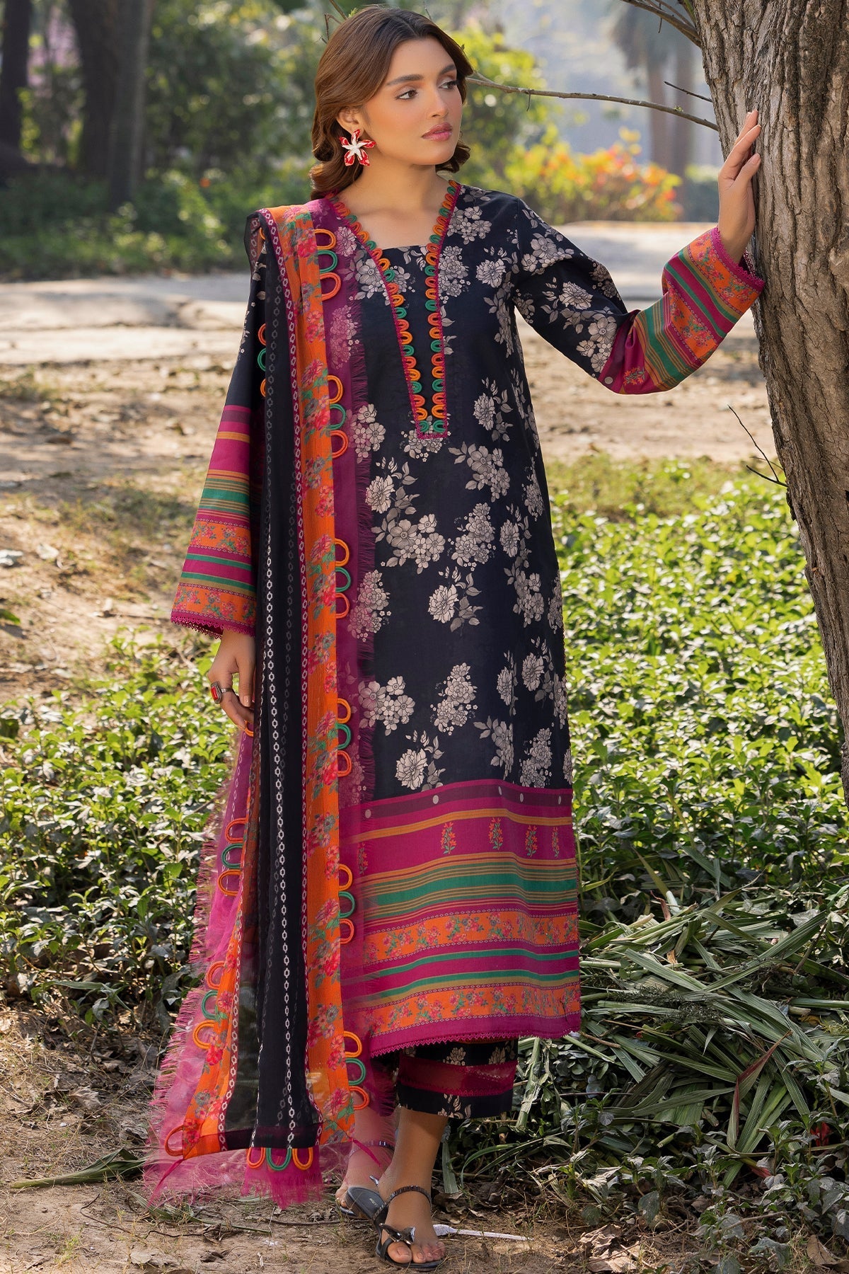 Charizma | C prints Lawn | CP5-14 - Official Charizma - Agha Fabrics UK