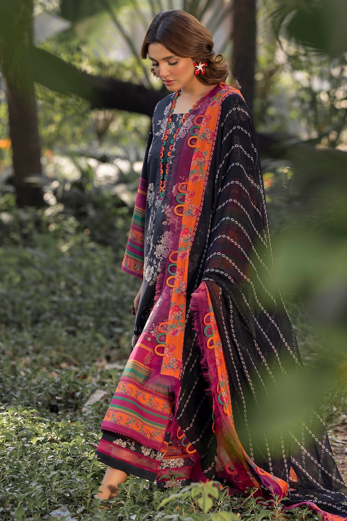 Charizma | C prints Lawn | CP5-14 - Official Charizma - Agha Fabrics UK