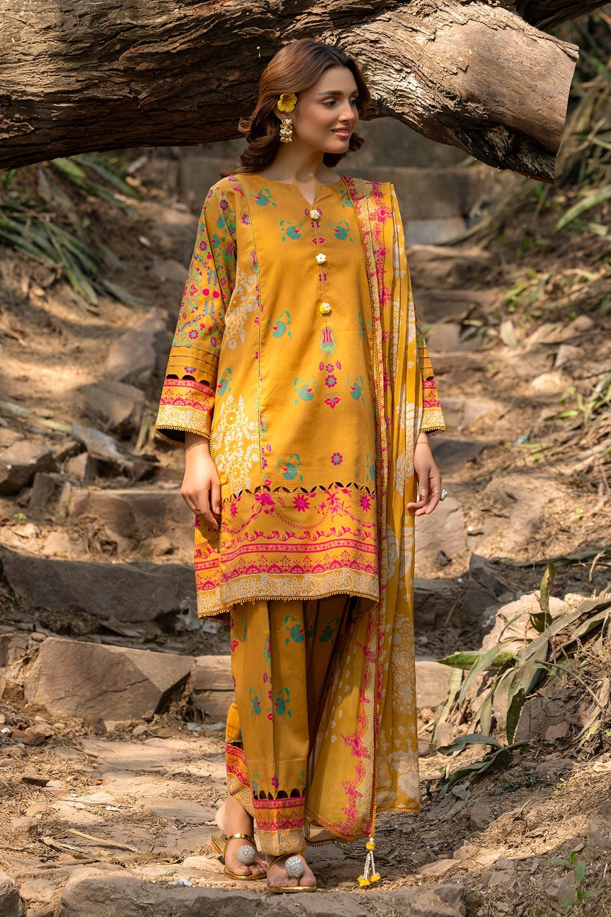 Charizma | C prints Lawn | CP5-13 - Official Charizma - Agha Fabrics UK