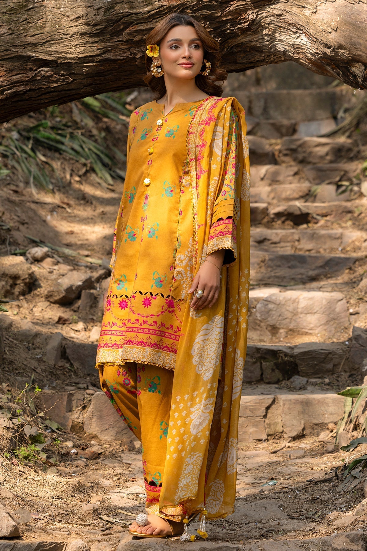 Charizma | C prints Lawn | CP5-13 - Official Charizma - Agha Fabrics UK