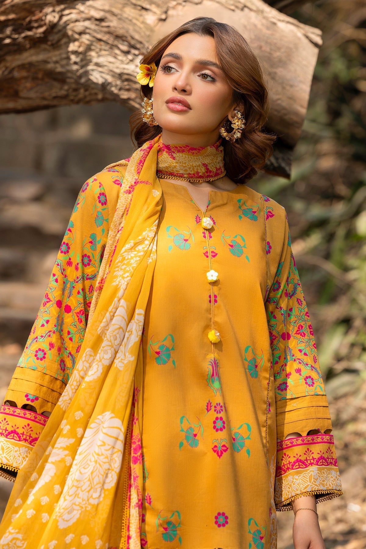 Charizma | C prints Lawn | CP5-13 - Official Charizma - Agha Fabrics UK