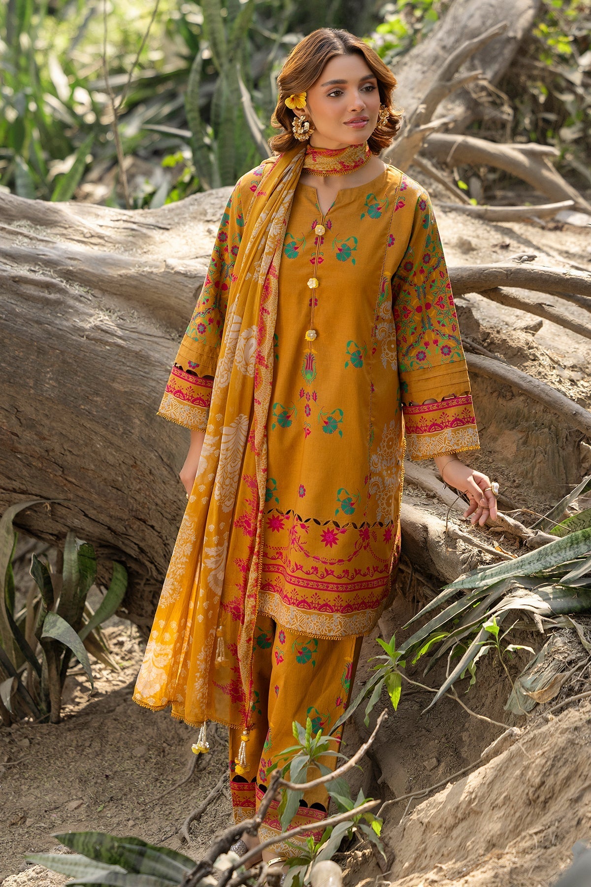 Charizma | C prints Lawn | CP5-13 - Official Charizma - Agha Fabrics UK