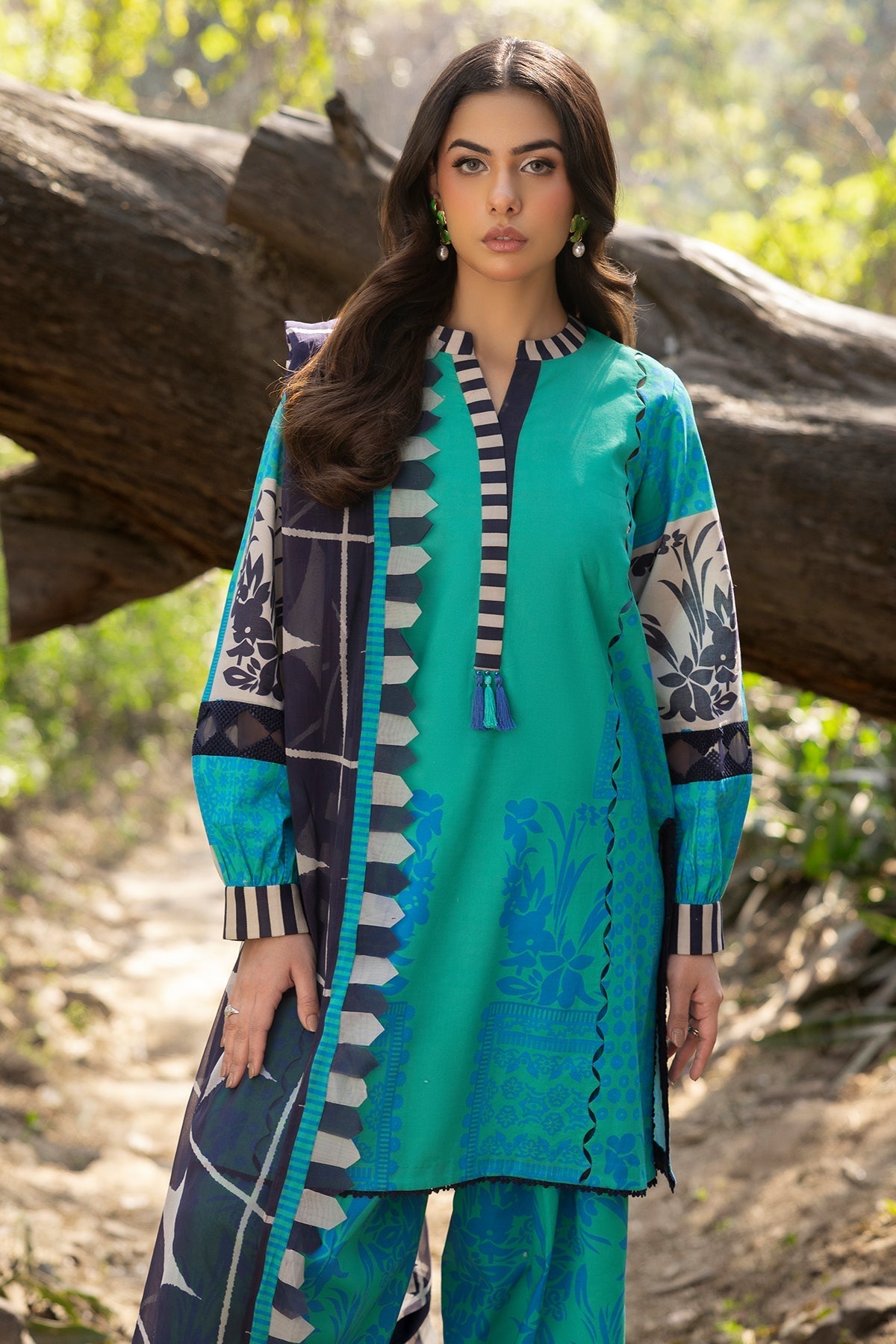 Charizma | C prints Lawn | CP5-17 - Official Charizma - Agha Fabrics UK