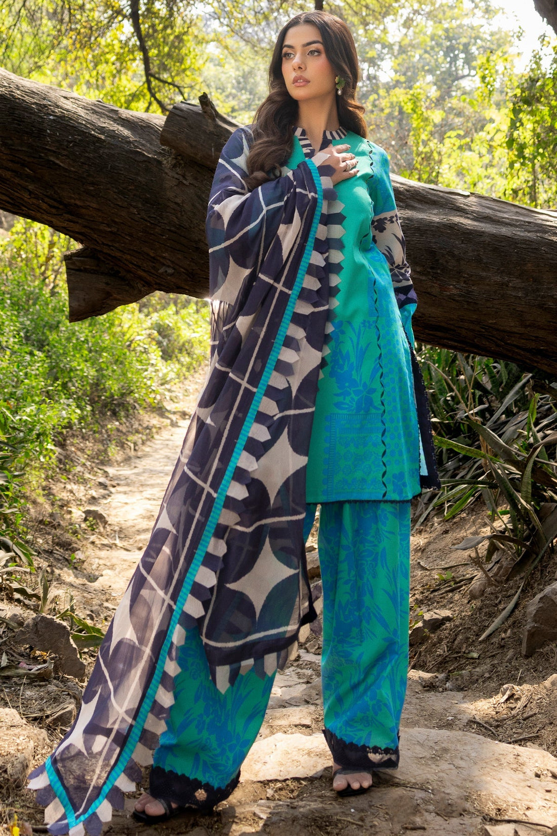 Charizma | C prints Lawn | CP5-17 - Official Charizma - Agha Fabrics UK