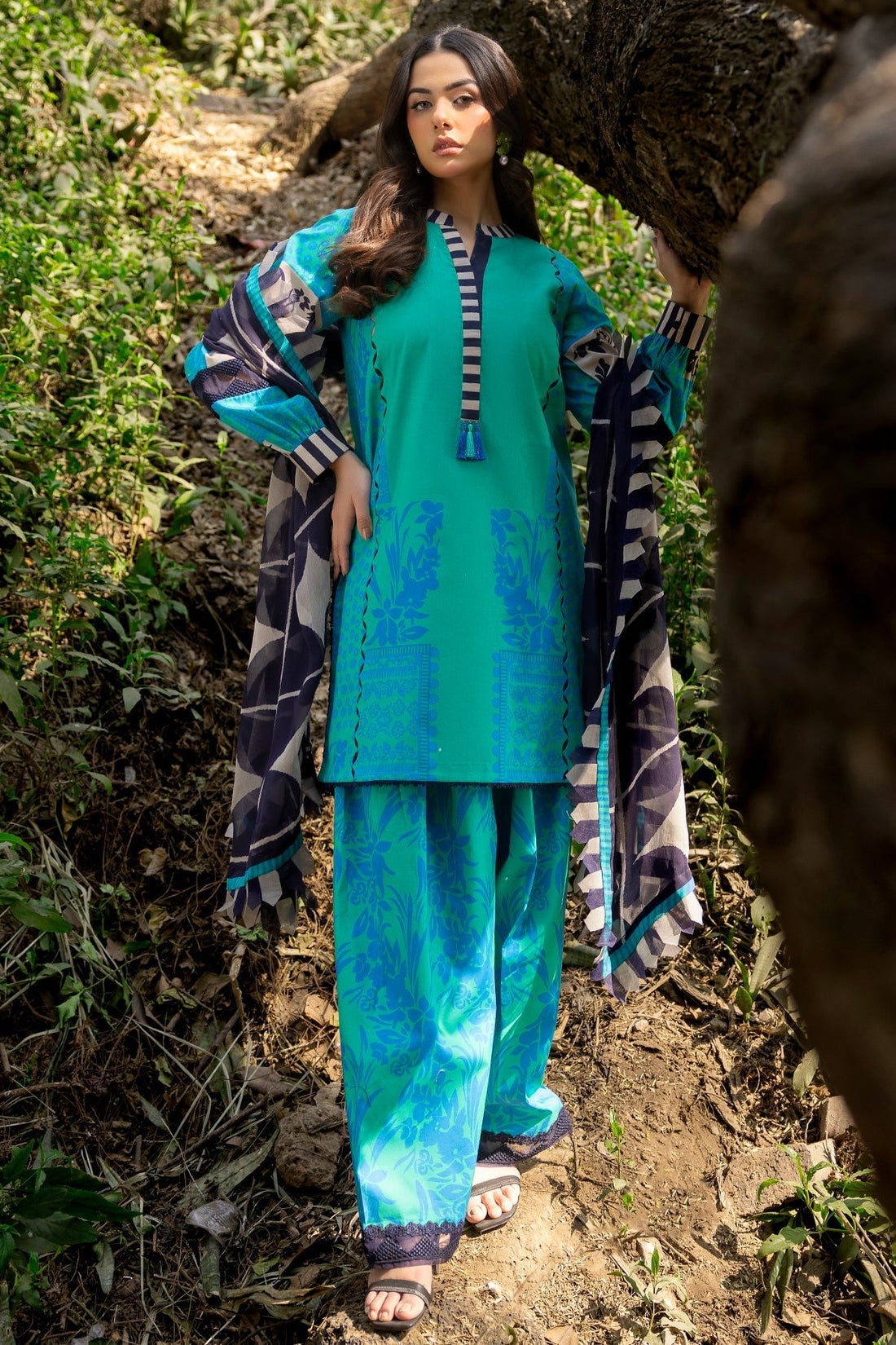 Charizma | C prints Lawn | CP5-17 - Official Charizma - Agha Fabrics UK