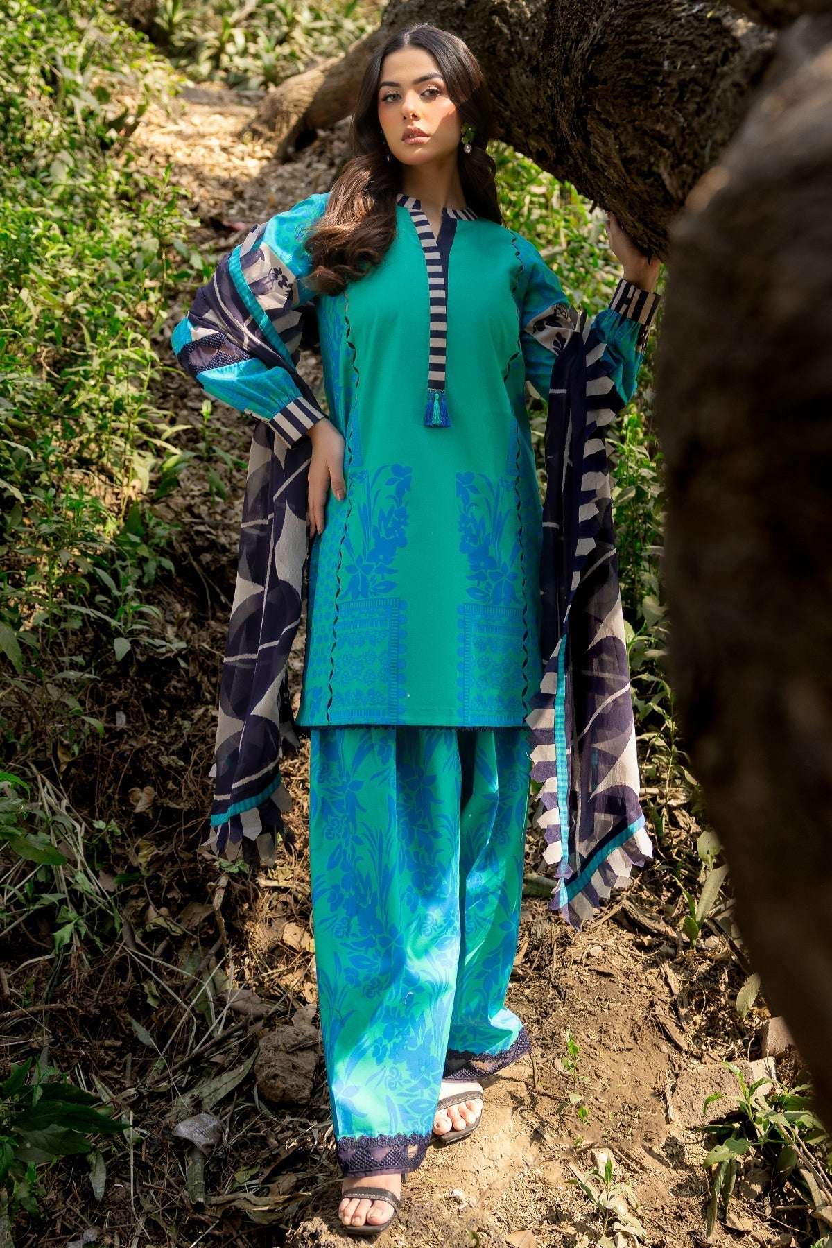 Charizma | C prints Lawn | CP5-17 - Official Charizma - Agha Fabrics UK