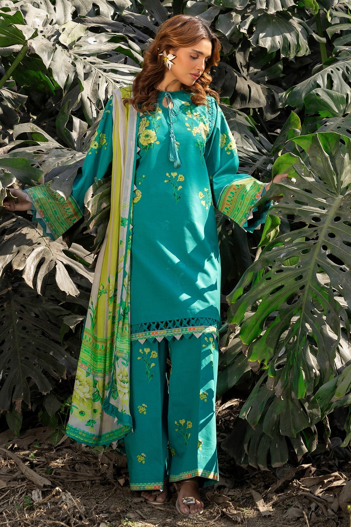Charizma | C prints Lawn | CP5-21 - Official Charizma - Agha Fabrics UK