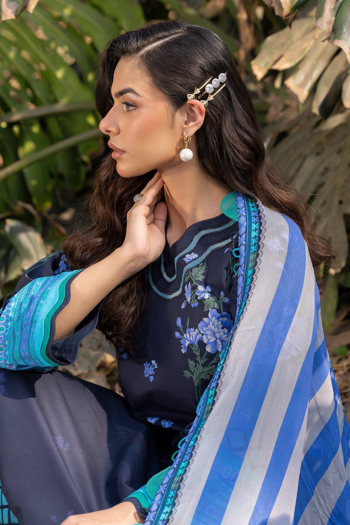 Charizma | C prints Lawn | CP5-19 - Official Charizma - Agha Fabrics UK