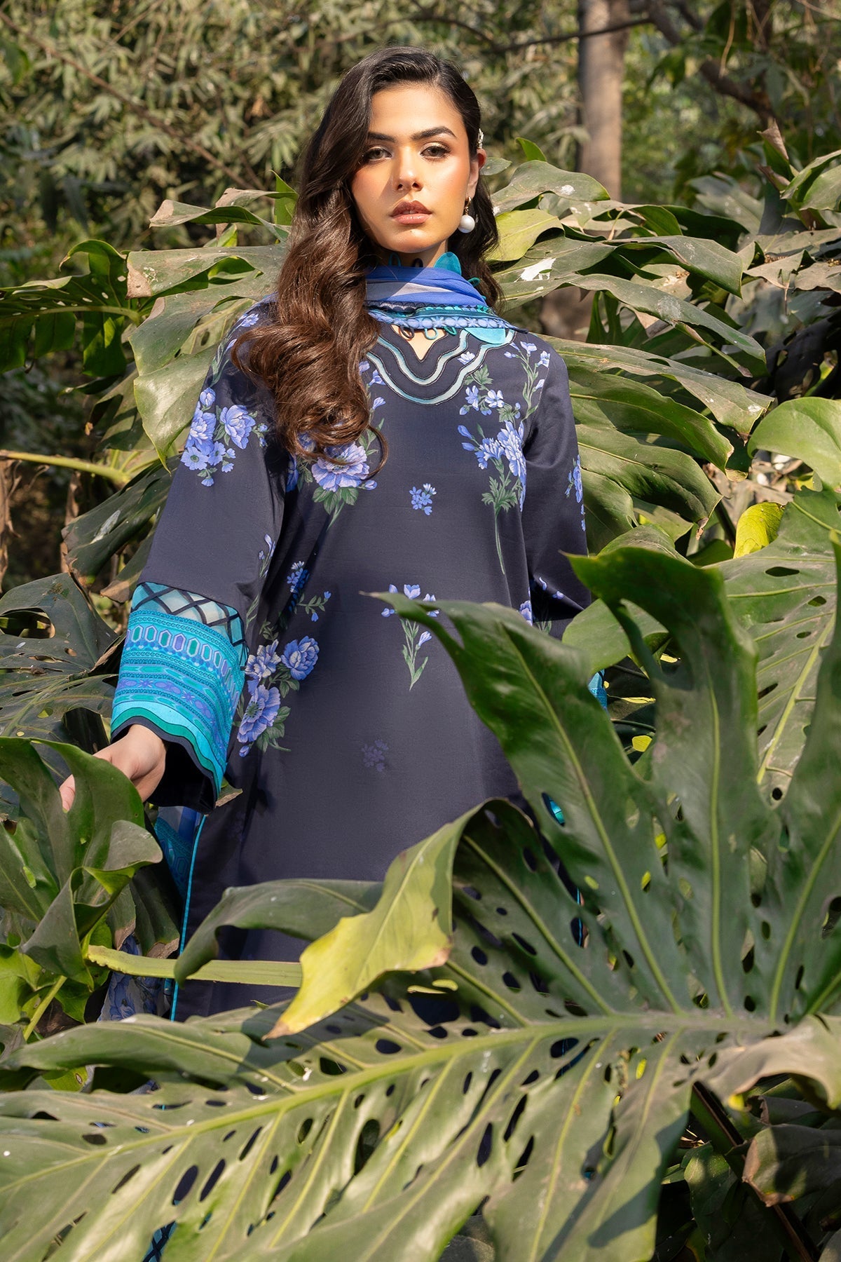 Charizma | C prints Lawn | CP5-19 - Official Charizma - Agha Fabrics UK