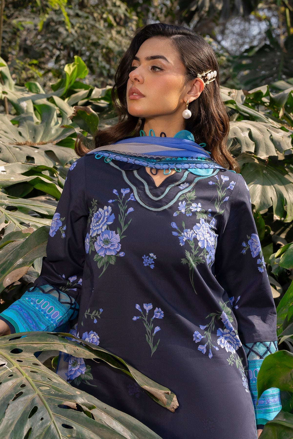 Charizma | C prints Lawn | CP5-19 - Official Charizma - Agha Fabrics UK