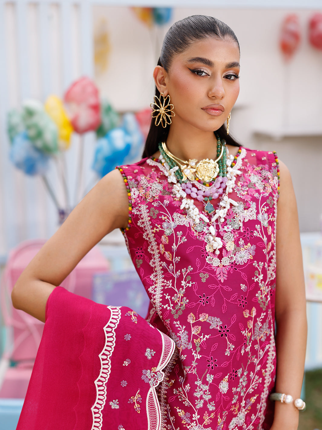 Bin Ilyas | Carnival Summer Edit 25 | 35 - B - Official Bin Ilyas - Agha Fabrics UK