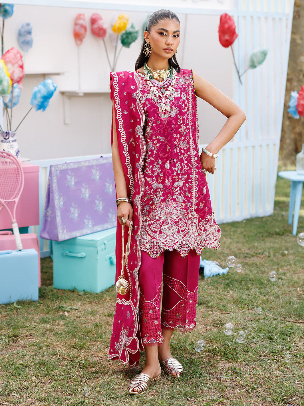 Bin Ilyas | Carnival Summer Edit 25 | 35 - B - Official Bin Ilyas - Agha Fabrics UK
