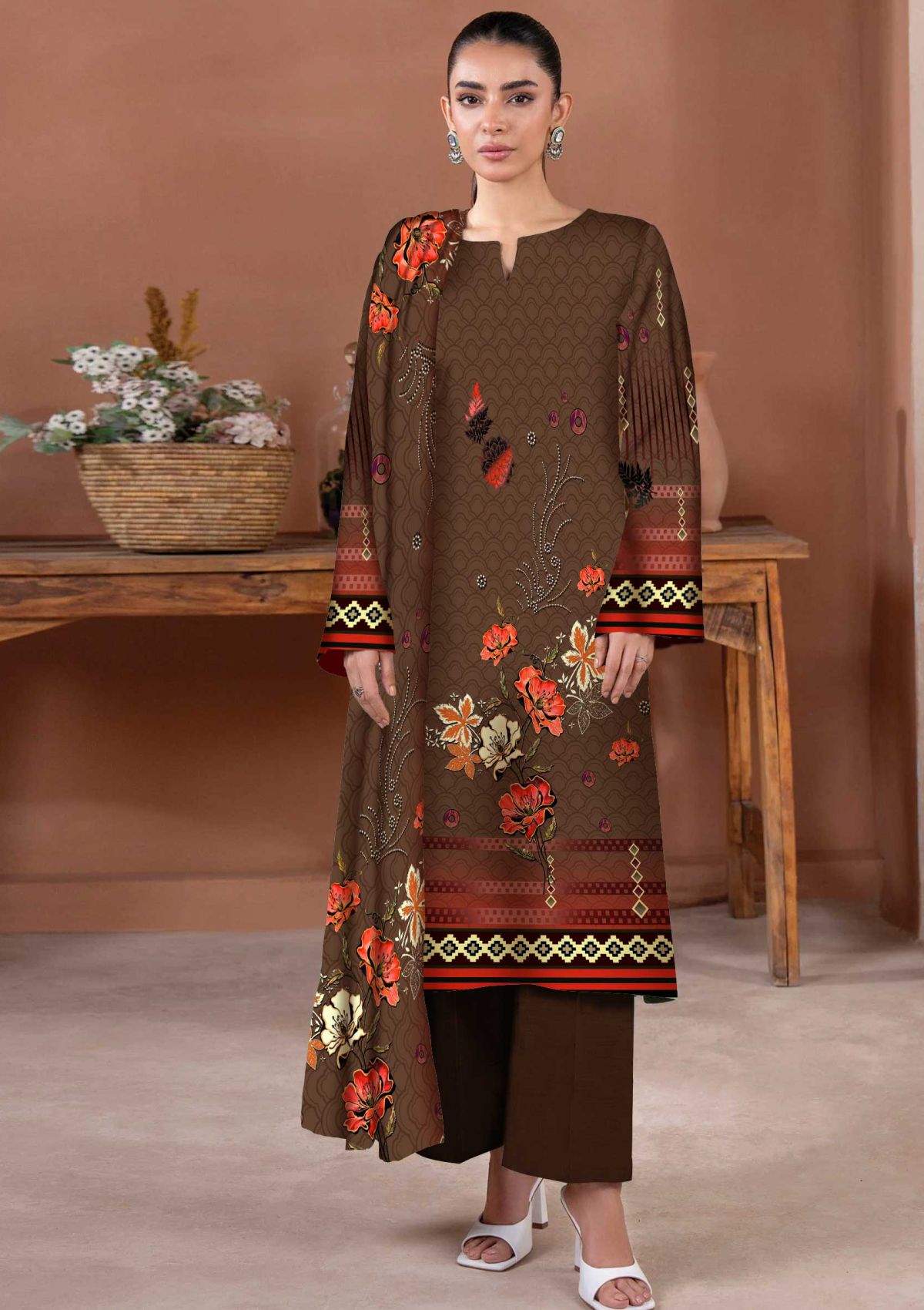 Winter Collection - Art n Style - Monsoon Linen - Volume 2 - A24#02 - Official Art n Style - Agha Fabrics UK