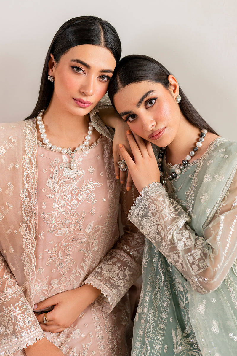 Braoque | Luxury Pret 24 | CHIFFON UF-680 - Official Baroque - Agha Fabrics UK