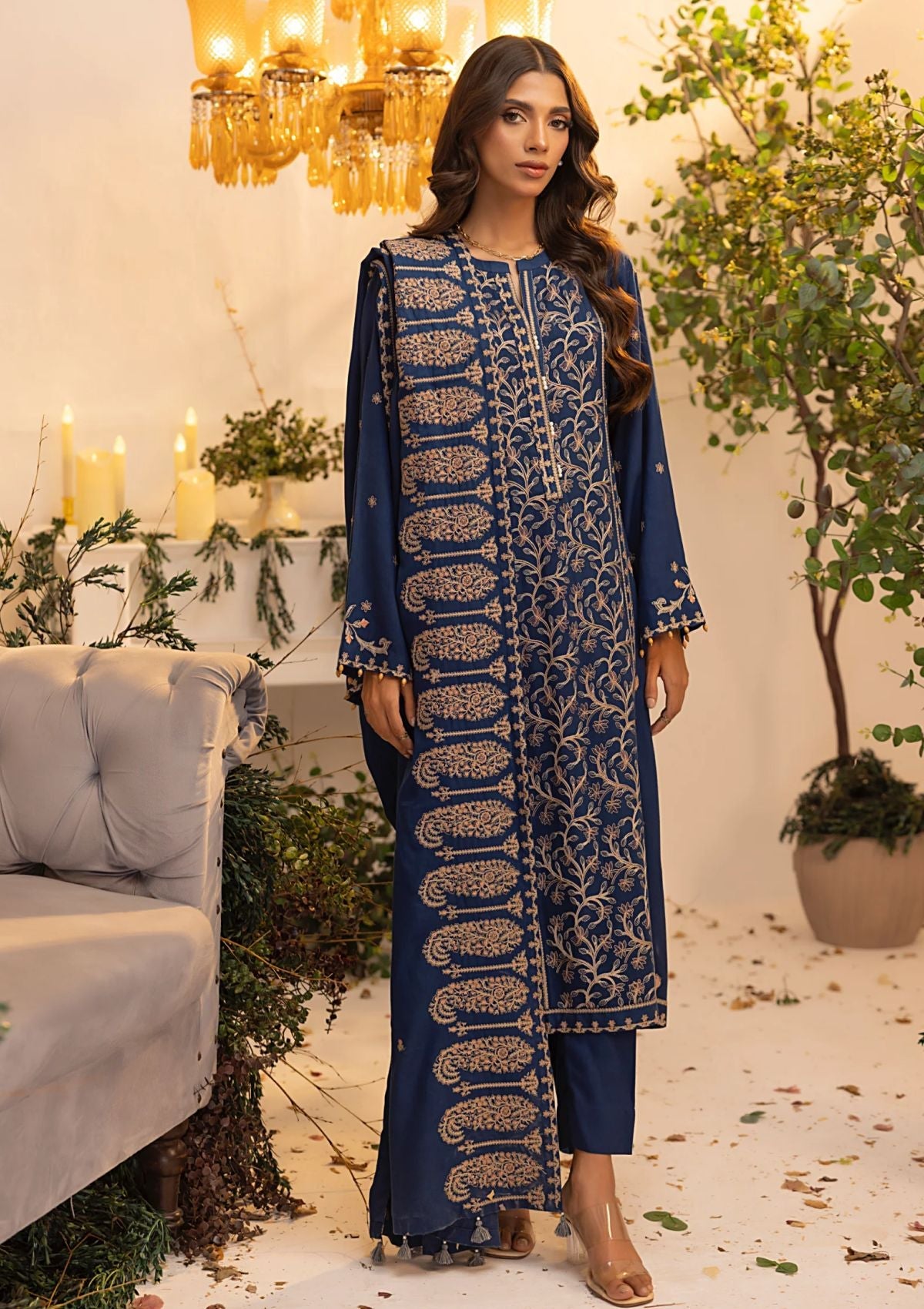 Winter Collection - Lakhany - Cashmi Wool - LCW24#LG-IZ-0248 - Official Lakhany - Agha Fabrics UK
