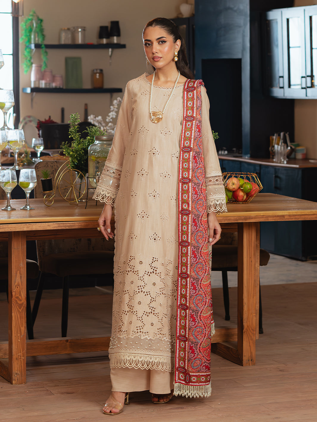 Mahnur | Stella Khaddar | SK-04B - Official Mahnur - Agha Fabrics UK
