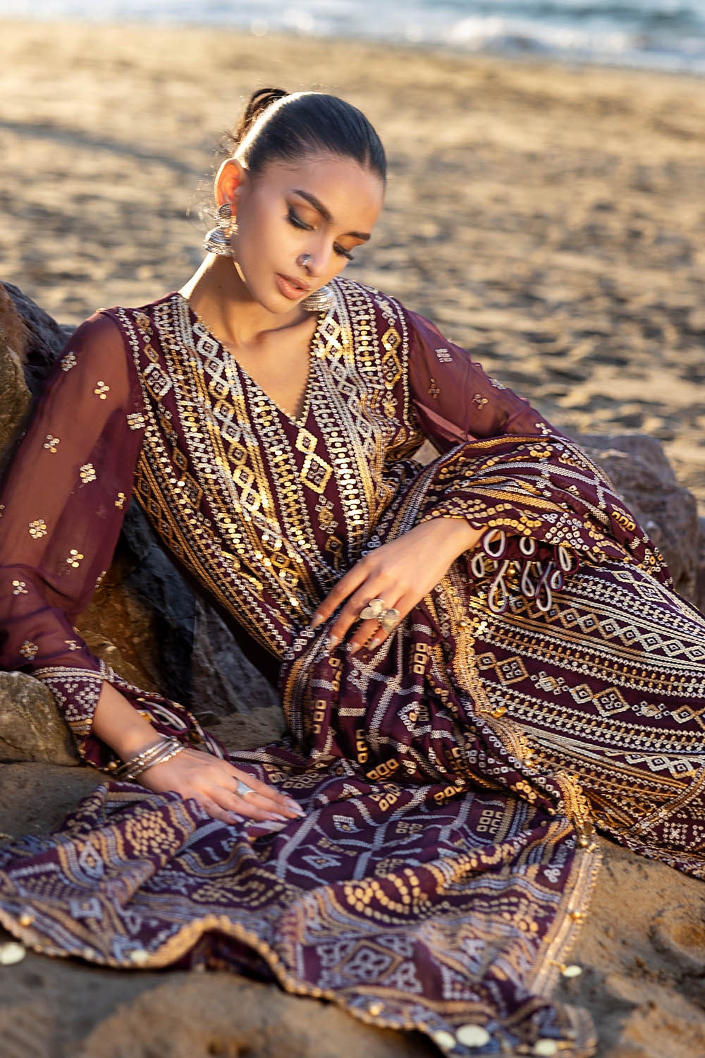 Gul Ahmed | Chunri Lawn 25 | BM-52023