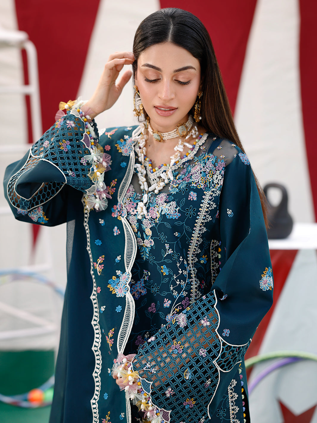 Bin Ilyas | Carnival Summer Edit 25 | 35 - A - Official Bin Ilyas - Agha Fabrics UK