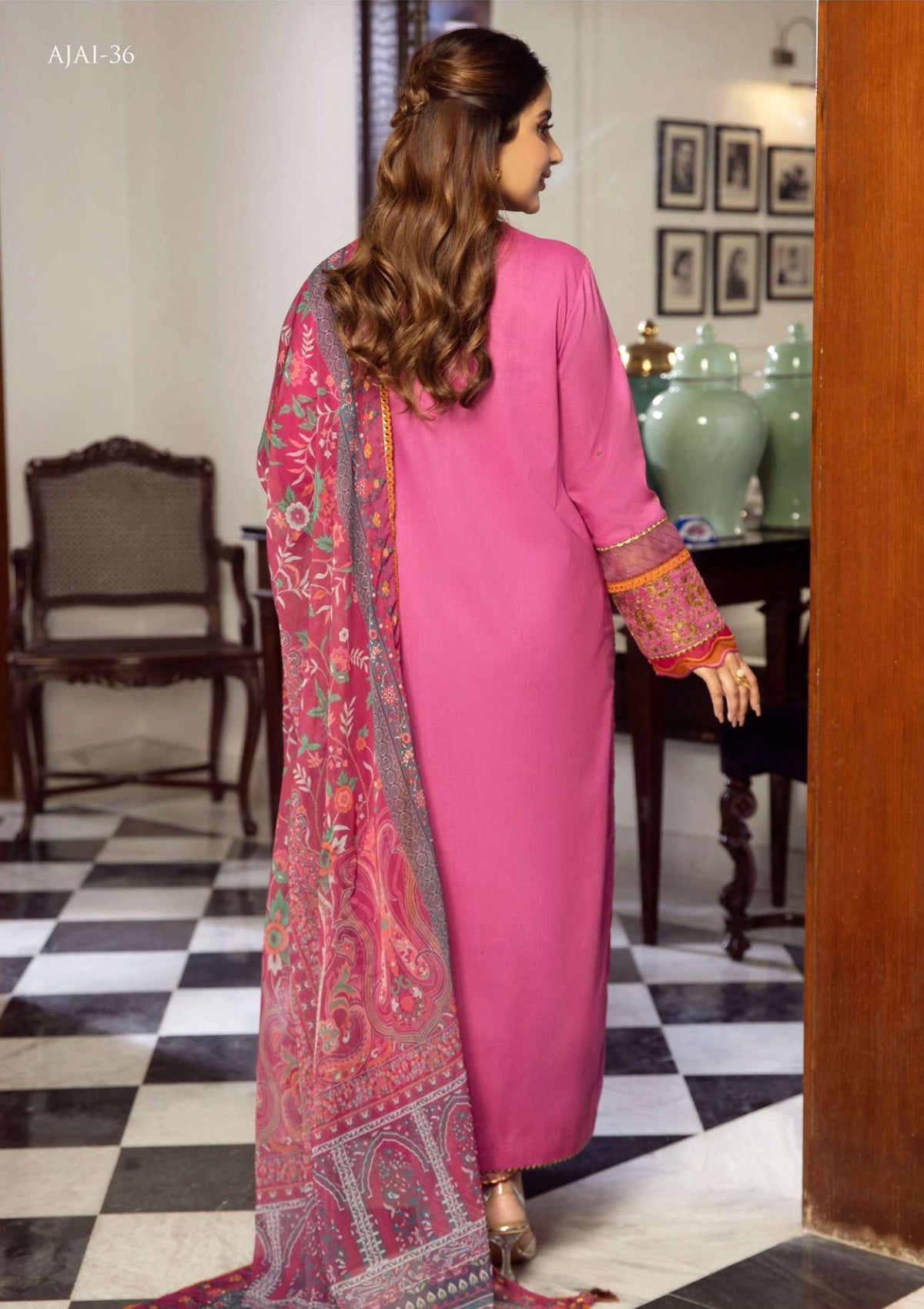 Lawn Collection - Asim Jofa - Aira - AJAI#36 - Official Asim Jofa - Agha Fabrics UK