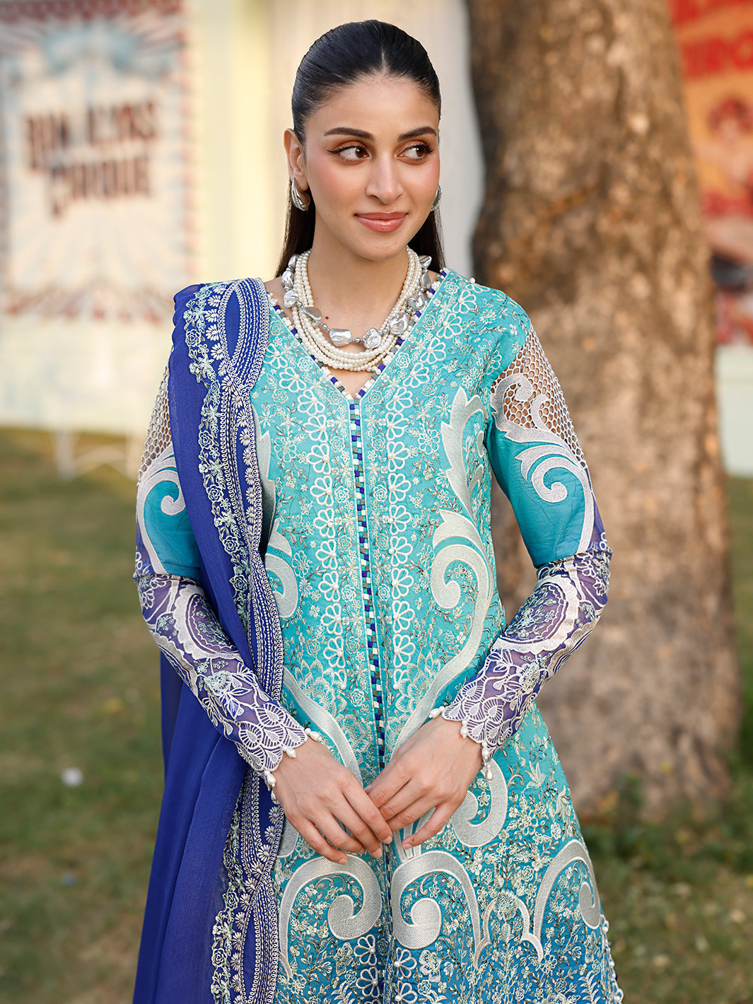 Bin Ilyas | Carnival Summer Edit 25 | 36 - A - Official Bin Ilyas - Agha Fabrics UK