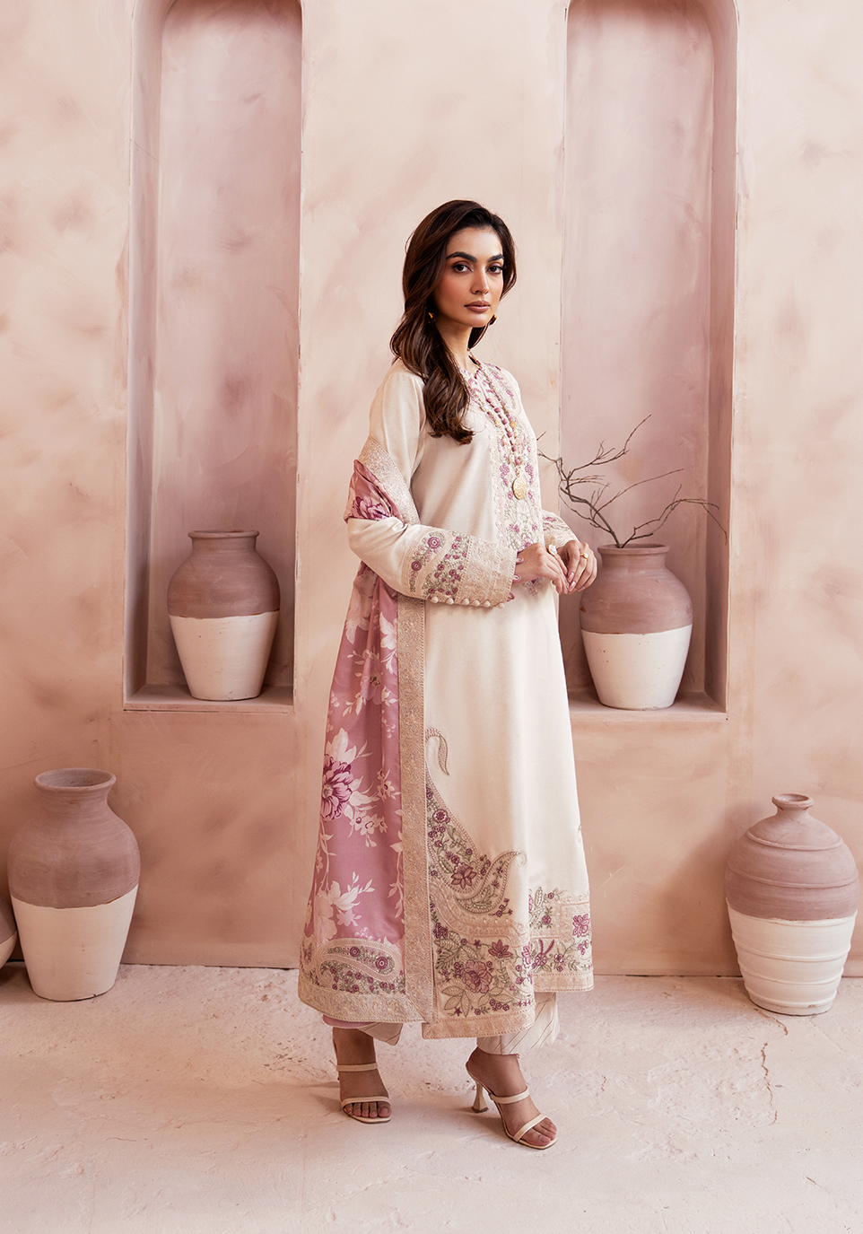Zarqash | The Winter Luxe Pret | NUDE BLOOM