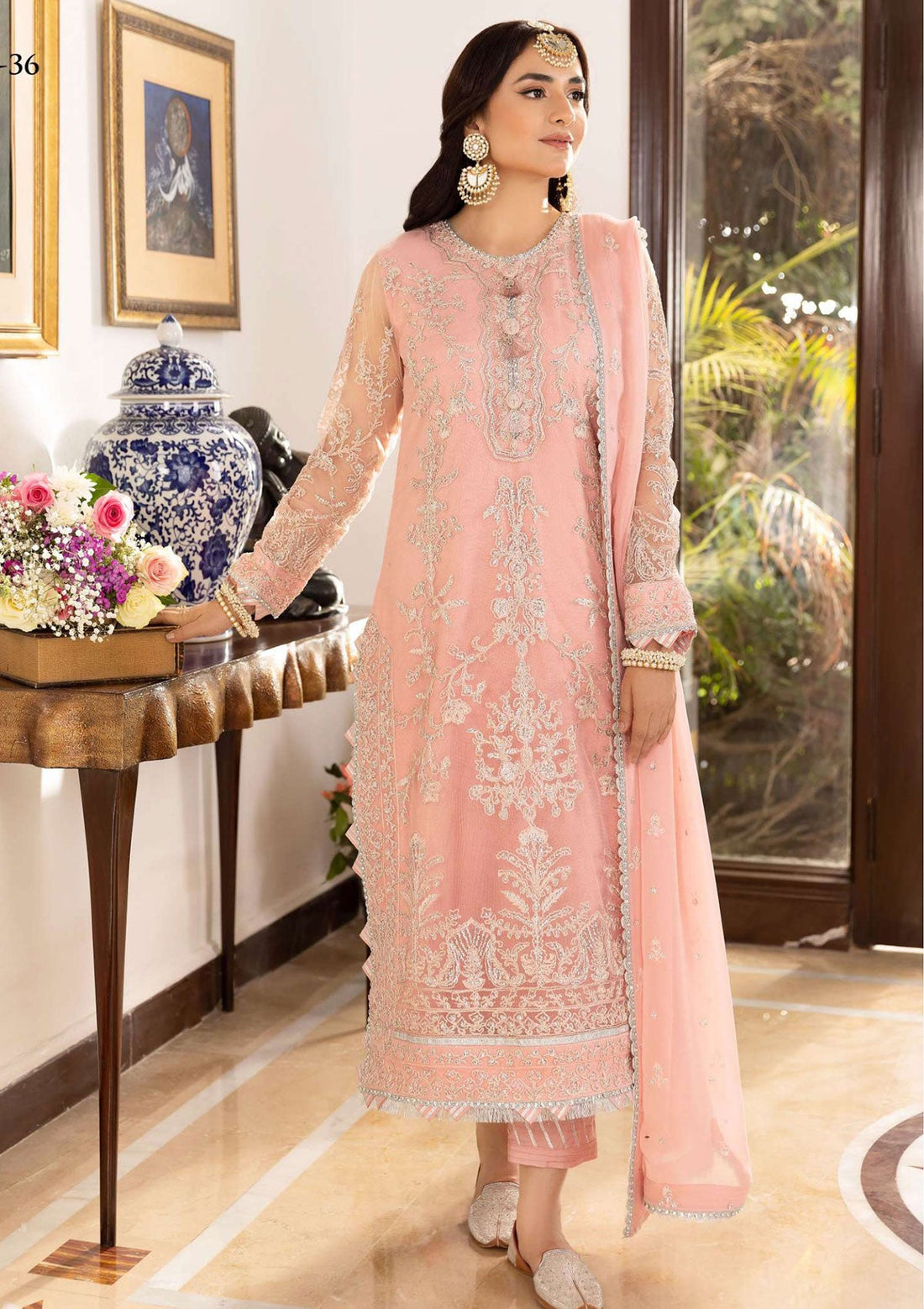 Summer Collection - Asim Jofa - Meerub - AJSM#36 - Official Asim Jofa - Agha Fabrics UK