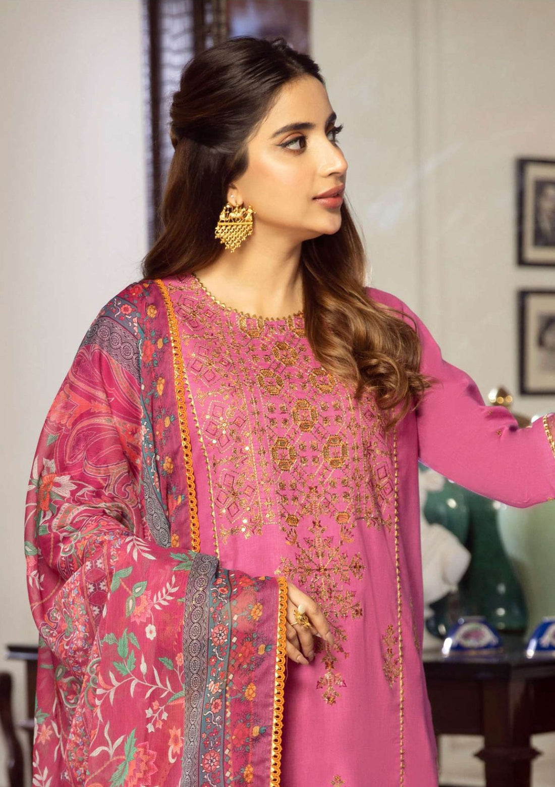 Lawn Collection - Asim Jofa - Aira - AJAI#36 - Official Asim Jofa - Agha Fabrics UK