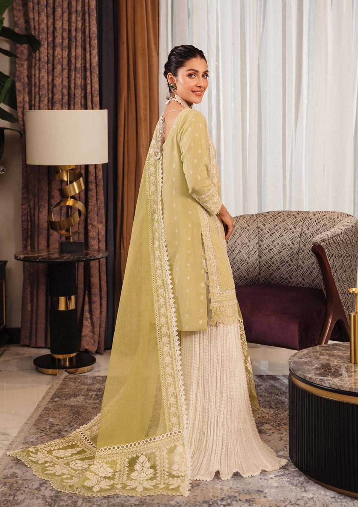 Lawn Collection - Zarqash - Luxury - Adina - D#4